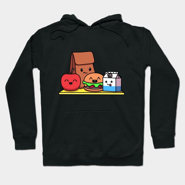 Lunch Hoodie by TheMaskedTooner